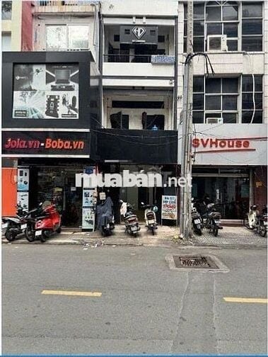 6PN, 6WC. Nhà 3 lầu mặt tiền Trần Minh Quyền -3/2, Q10. DT: 4x12m.