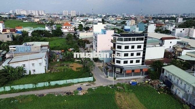 Đất 7x13,3m Shr, Mt đg nhựa 12m thông gần trường Bùi Văn Thủ Bà Điểm