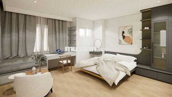 Cho thuê nhà phố liền kề Ecolake Mỹ Phước căn góc 6PN, FULL nội thất