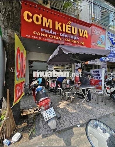 Bán chung cư trệt mặt tiền đường Đồng Đen