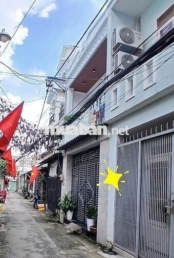 BÁN NHÀ 2 TẦNG, HẺM XE HƠI THÔNG, FULL NỘI THẤT, 36M2, 4,95 TỶ CÒN TL