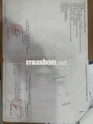 Chính chủ bán đất phước  tường 1 .