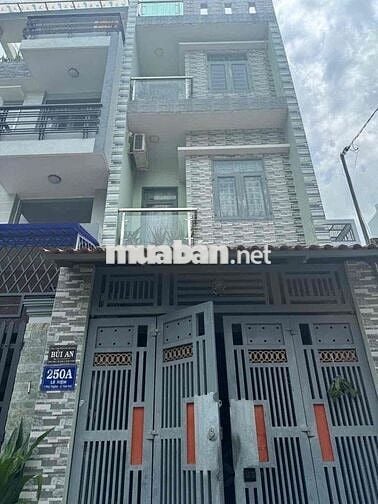 CHÍNH CHỦ- MẶT TIỀN 250A LÊ NIỆM 4x19M ( HẬU 9M) ĐÚC 3,5 TẤM 4PN 5WC