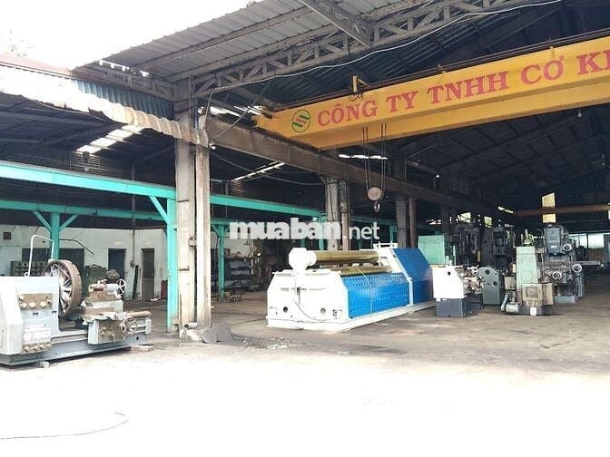 Xưởng cho thuê An Phú Đông Q12 TP HCM có trục cẩu