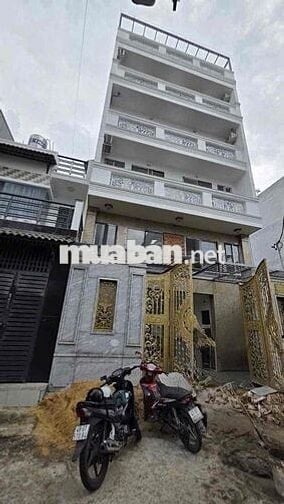 bán căn hộ dịch vụ 8x20m đúc 6 lầu có 25 phòng 26wc sẵn nội thất