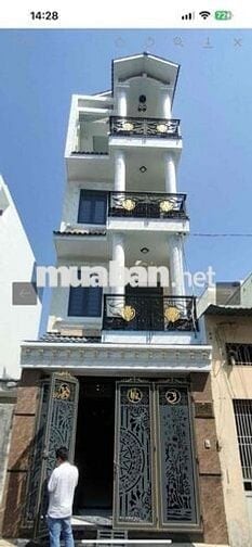 đs 6 . bhh A . 70m2 4 tầng. hẻm xe hơi . 7 ty nhỉnh . shr