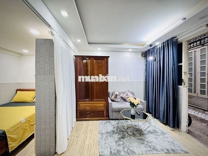 CĂN HỘ TRỆT NỘI THẤT ĐẦY ĐỦ, TÁCH BẾP ĐƯỜNG NGUYỄN THIỆN THUẬT QUẬN 3