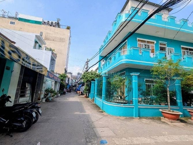 Bán nhà 2 tầng nở hậu q7 P.Tân Hưng, 50.8m2, hẻm 3m5.