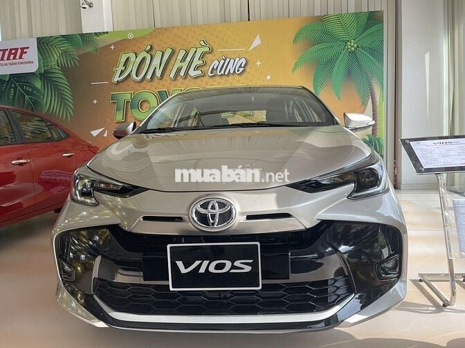 Toyota Vios 2025 E CVT giao ngay
