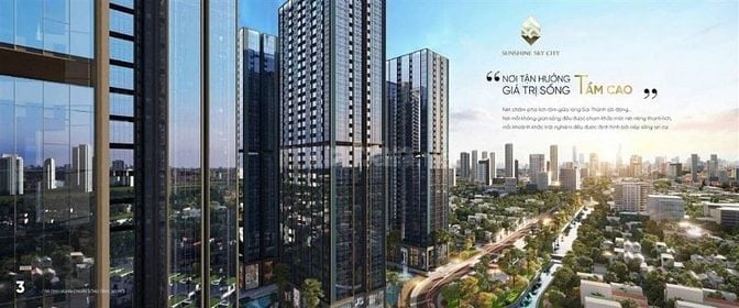 Sunshine Sky City - Nơi an cư chuẩn sống thời thượng tại Quận 7 chỉ 7X