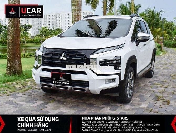Mitsubishi Xpander Cross 2023 Trắng zin chất!