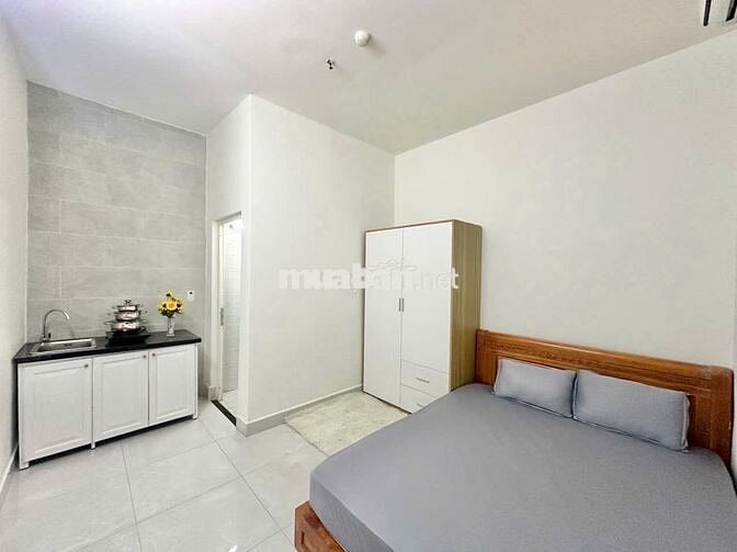 PHÒNG 20M2 ĐẦY ĐỦ NỘI THẤT, GẦN KHU CHẾ XUẤT, BÙI VĂN BA