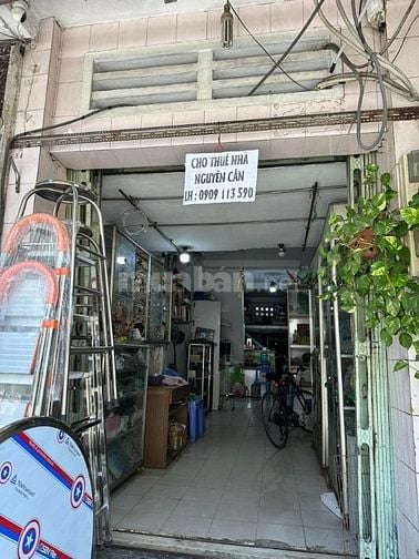 [Q.10 – ĐƯỜNG SƯ VẠN HẠNH] CHO THUÊ NHÀ MẶT TIỀN NGUYÊN CĂN 3 LẦU  