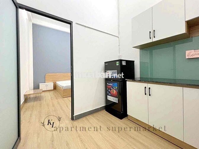 🦛Căn Hộ 1PHÒNG NGỦ TÁCH BẾP, FULL NỘI THẤT, MÁY GIẶT Ri  - Khu BÀU CÁT