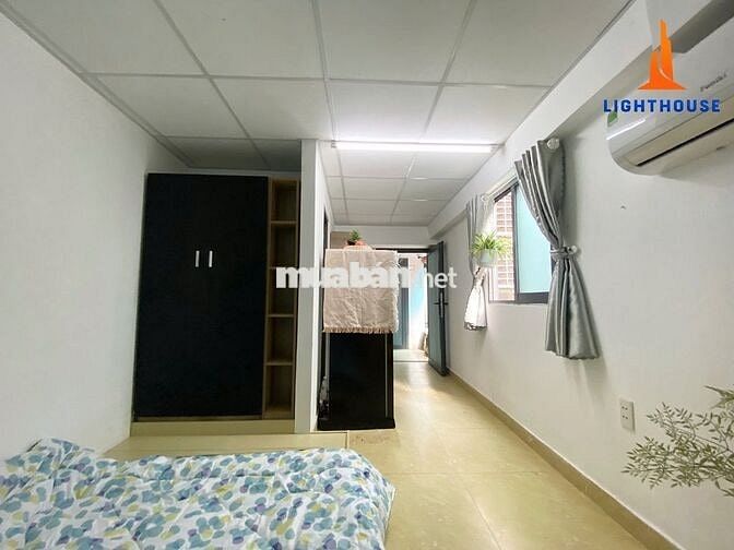 STUDIO CỬA SỔ FULL NỘI THẤT NGAY QUANG TRUNG - GẦN CHỢ HẠNH THÔNG TÂY