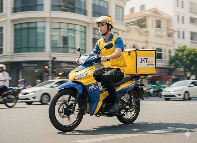 Công ty tuyển gấp nhân viên giao hàng bằng xe máy