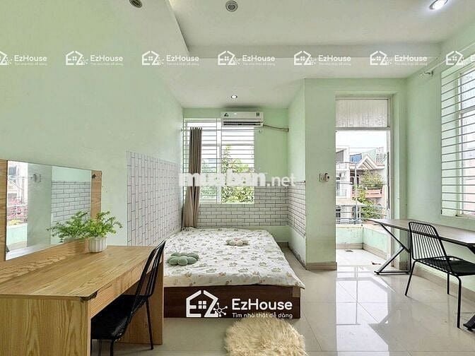 CHO THUÊ PHÒNG TRỌ FULL NỘI THẤT CÓ BANCOL RIÊNG GẦN CHỢ TÂN HƯƠNG