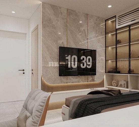 Căn góc view nội khu - 2PN 1WC căn hộ 4 hồ bơi độc nhất