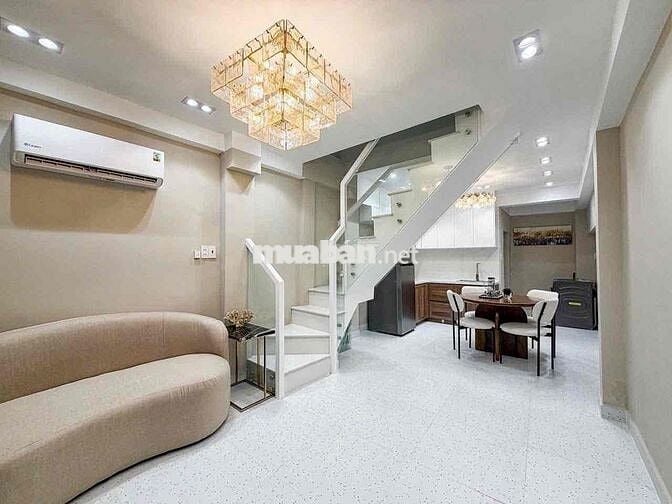 Bán Nhà Hoàng Sa Q3, 50m2(5x10) 5 Tầng, 4PN 4WC Full NT, Giá Mềm.