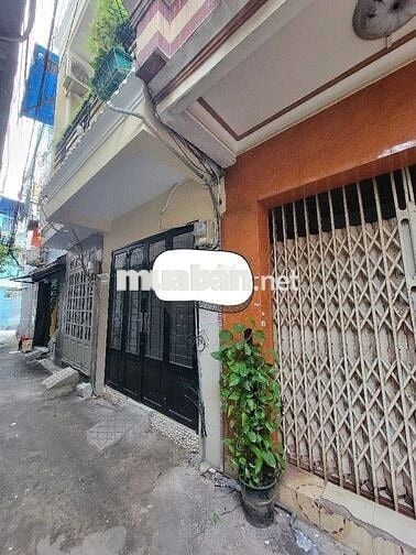 Nhà hẻm ba gác 45.4m2, 2 phòng ngủ, đường Vạn Kiếp, Q. Bình Thạnh