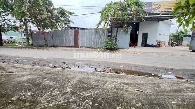 Bán đất tặng kho xưởng mặt tiền Đông Thạnh 5-Hóc Môn.Dt 163m2~5,86ty