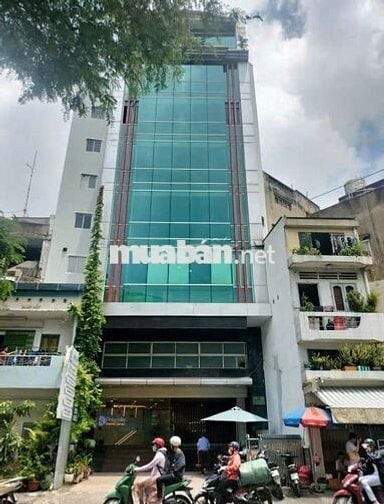 Cho thuê tòa nhà văn phòng Trường Sơn Quận 10. Hầm 5 tầng giá tốt