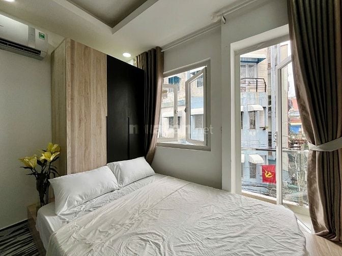 Cho Thuê CHDV Nguyễn Cảnh Chân trung Tâm Q1.Giá 5.3-6.3tr. Có ban công