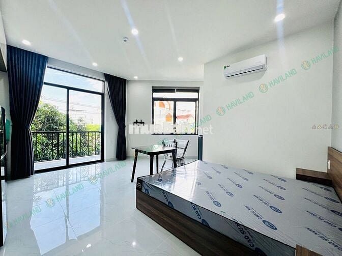 CHO THUÊ CĂN HỘ CÓ BAN CÔNG FULL NỘI THẤT MỚI NGAY CẦU HÒA XUÂN