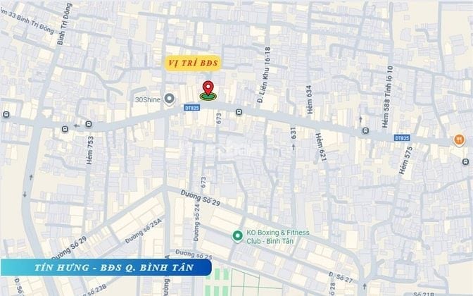 Bán nhà hẻm 700/ Tỉnh Lộ 10, DT 4.6 x 17m, 2 tấm, 5.6 tỷ gần Aeon Mall