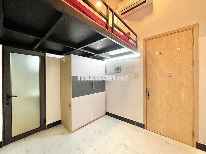 DUPLEX FULL NỘI THẤT TÒA NHÀ MỚI CÓ THANG MÁY CỬA SỔ NGAY KHU ẨM THỰC