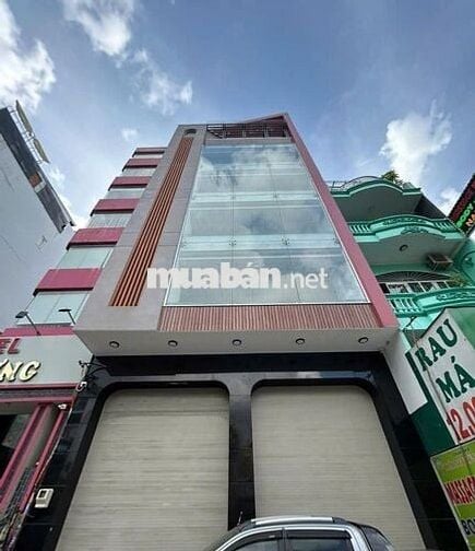 🏡 NHÀ MT HOÀNG HOA THÁM_GA T3_8x18m_TRỆT 4 LẦU, THANG MÁY.