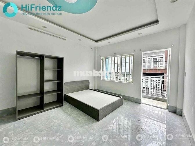 PHÒNG MỚI XÂY 100% RỘNG NHƯ SÂN BANH CÓ BANCOL, FREE XE NGAY TÂN PHÚ