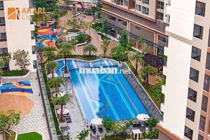 CHO THUÊ CĂN HỘ AKARI 78M2, 10TR BAO PHÍ QUẢN LÝ