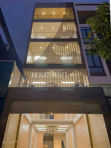 Thật 100% Toà văn Phòng 6 Tầng Thang Máy - Sàn Suốt, 5x20m, 400m2 sàn-