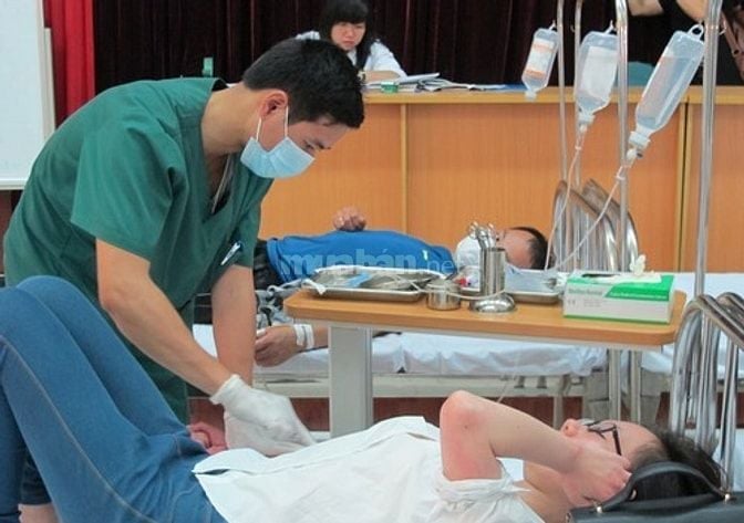 Truyền dịch đạm, châm cứu, bấm huyệt, vật lý trị liệu tận nhà TP HCM