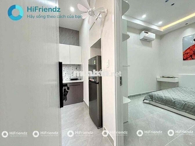 Căn hộ dịch vụ 1 phòng ngủ tách bếp cửa sổ trời siêu thoáng Gò Vấp