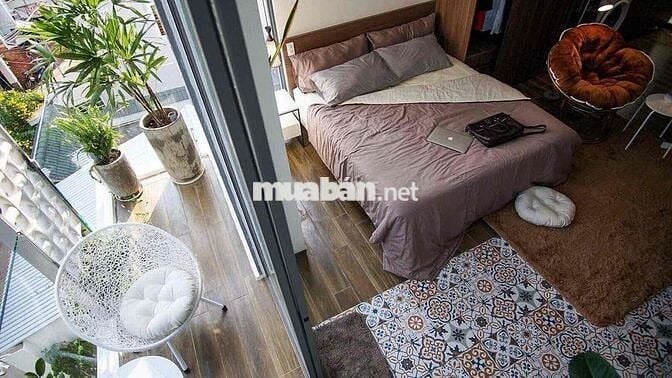 ✨SIÊU PHẨM CĂN HỘ DỊCH VỤ FULL NỘI THẤT BAN CÔNG THOÁNG GIÁP QUẬN 1