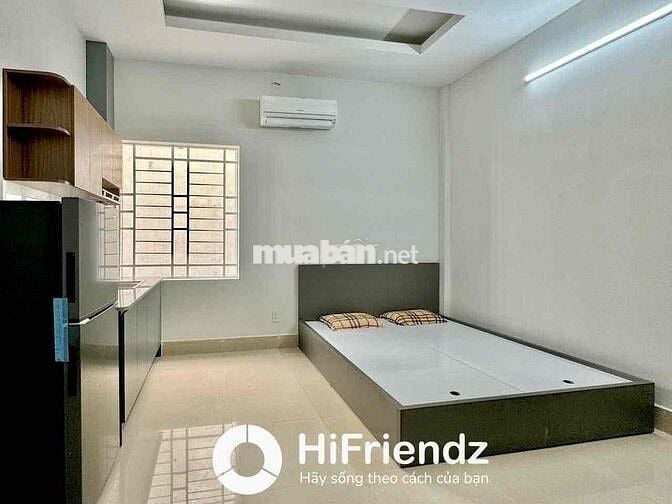 Studio full nội thất siêu mới cửa sổ lớn thoáng mát ngay parcmall