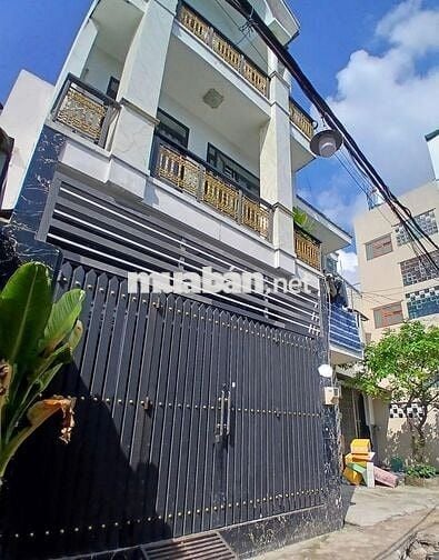 NHÀ ĐẸP 4 TẦNG, HẺM BA GÁC, (5X10)M2, NGUYỄN PHÚC CHU, 5,1 TỶ CÒN TL