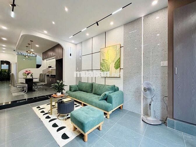 NHÀ ĐẸP 4 TẦNG, HXH GẦN 50M², GẦN CV LÀNG HOA LÊ VĂN THỌ, HƠN 6 TỶ TL