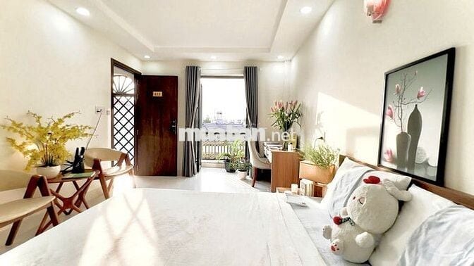 🔥STUDIO BAN CÔNG - RỘNG 35M2 FULL NỘI THẤT - CÔNG VIÊN LÀNG HOA