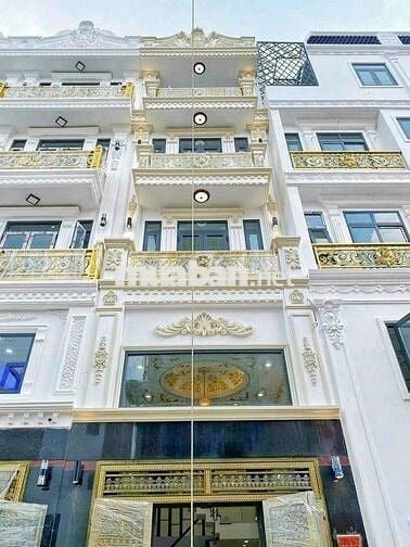 Nhà mới đẹp y như hình 4 x 16 có 5pn 5wc sân thượng