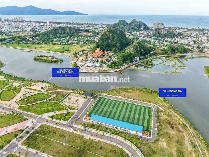 Bán 2 lô đất rộng 200m2 đường thông khu vực Đầm Sen - Nam Hòa Xuân