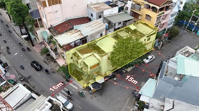 Góc 3 MT Nguyễn Thái Bình P12 TB - DT 170m2 (7x30m) CTXD Hầm 8 Tầng