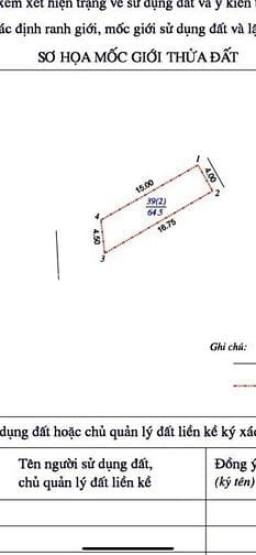 64.5m trục chính thôn Thái Bình Đông Anh Hà Nội
