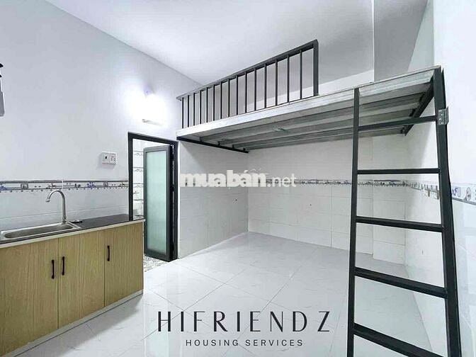 TRỐNG SẴN 1 PHÒNG MỚI XÂY - FULL NỘI THẤT - THANG MÁY - GẦN VHU - AOEN