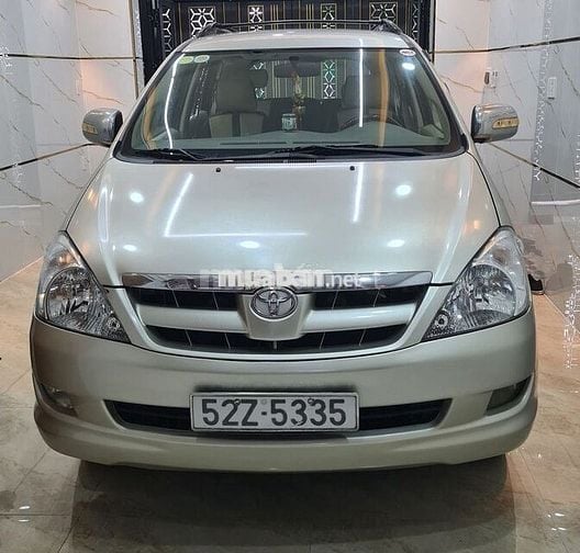 TOYOTA INNOVA G 2006, SỐ SÀN, 1 CHỦ KHÔNG DỊCH VỤ.