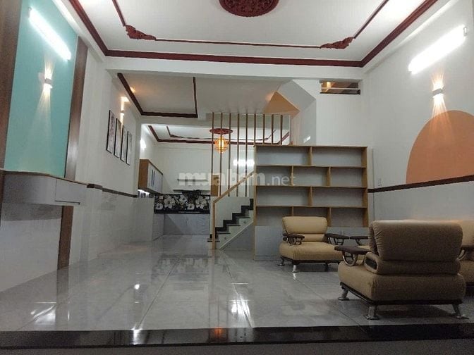 Nhà HXH Lý Thánh Tông 4x20m, 1 lầu đúc nhà mới đẹp ở liền, hẻm thông