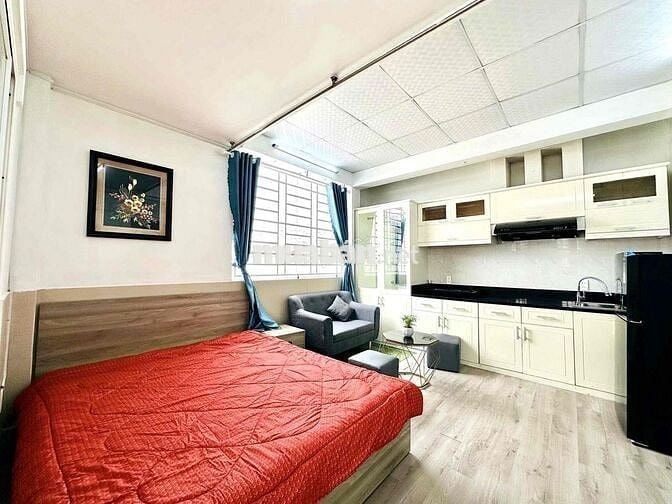 💛 Căn Hộ Studio Full NT, New 100% , Cửa Sổ Thoáng - Ngay Chợ Bà Chiểu