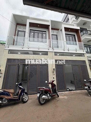 nhà mới đẹp 1 lầu 2pn2wc hẻm xe hơi đ48